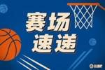 杨瀚森拼命回防罩着对手迫使传球 再回身跃起干扰镇守篮下！