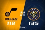 🏀掘金4人20+送爵士3连败 约基奇经济型三双 马尔卡宁27+8